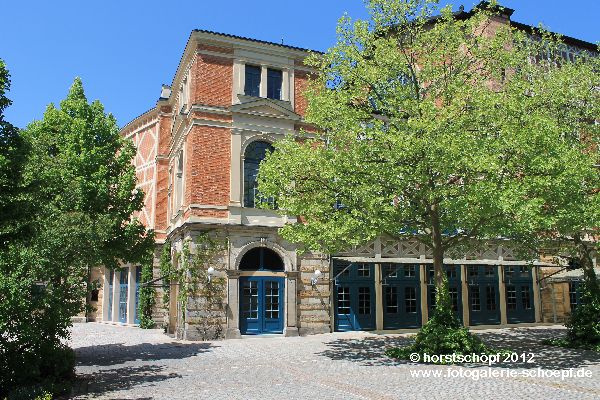 Bayreuth - Festspielhaus - Ostseite